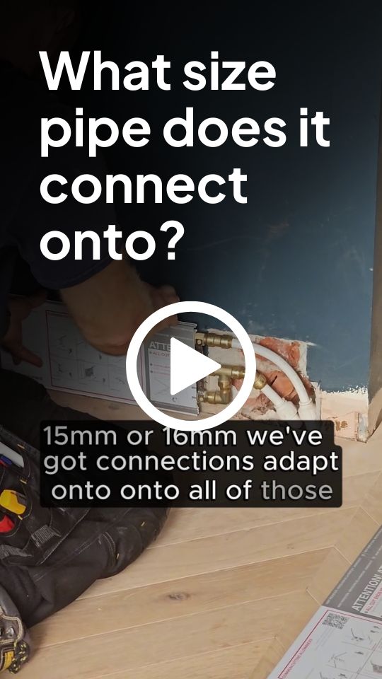 What size pipes does it connect to?